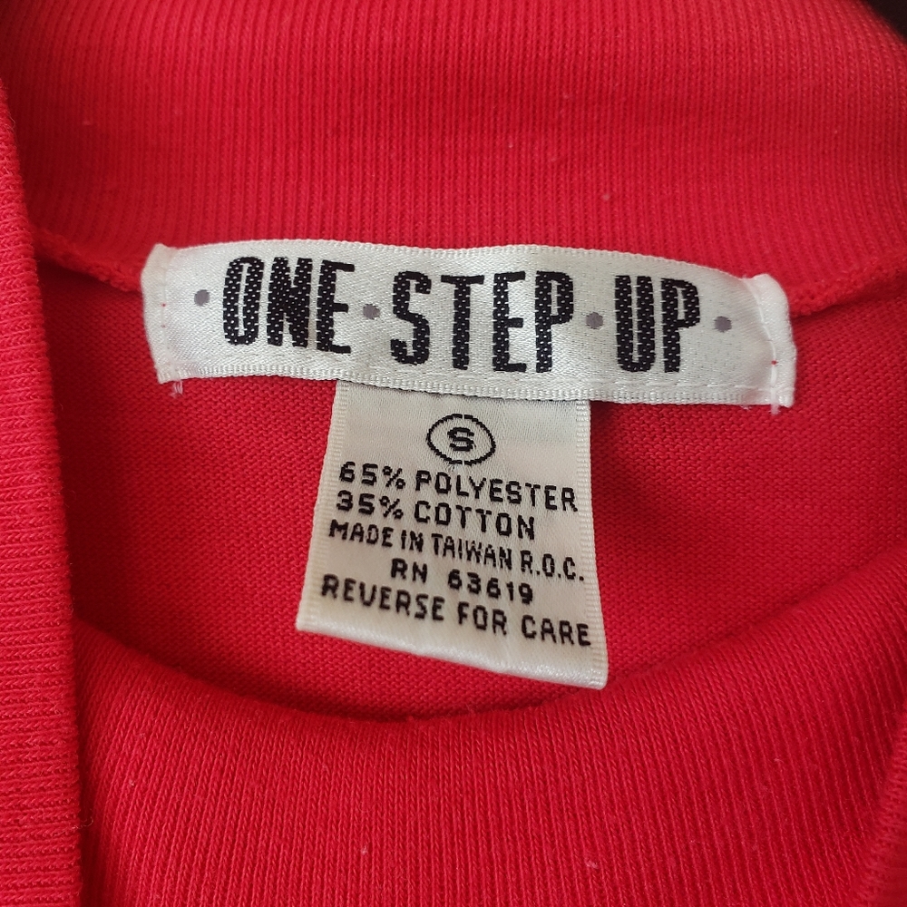Vintage 90's ▪️One▪️Step ▪️Up▪️long sleeve shirt, size small - Picture 3 of 5